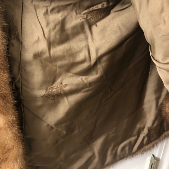 Vintage Fur Label Authority Mink Fur Cape OS - Picture 5 of 5